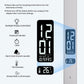LED Desk Lamp with Charger, USB Charging Port, Dual Swing Arm Desk Light with 5 Brightness, 3 Colors, Table Lamp with Clock, Alarm, Date, Temperature, Desk Lamp for Home Office Study (White)