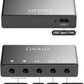 Cubilux CB5 USB Audio Interface for Recording, Streaming, Podcasting, USB to 3.5mm Sound Card with Stereo Microphone Input, Line-In, Line-Out & Headphone Jack for Monitors, Support Windows & Mac OS