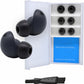 Comply TrueGrip | Premium Memory Foam Replacement Earbud Tips for Samsung Galaxy Buds2 Pro | Enhanced Comfort, Secure Fit, Superior Noise Isolation, Cleaning Tool | Black, Small (3 Pairs)