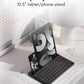 Macally Bluetooth Keyboard for Tablet | Wireless Keyboard for iPad mini/Air/Mini, iPhone (Multi-Device, Built-in Stand, Rechargeable) Easy to Use and Cute Portable