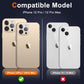 UniqueMe [ 3 Pack] Compatible with iPhone 12 Pro Max 6.7" Camera Lens Protector Tempered Glass,[Case Friendly][New version][Scratch-Resistant][Easy Installation] -Golden
