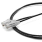 TRUECABLE Cat6 Component Rated Patch Cable, Unshielded (U/UTP), 2ft, Black, 28AWG Solid Copper, Snagless 10G High-Speed Ethernet Cable, PoE++ 4PPoE 100W, UL Listed, RoHS-3, 1 Pack