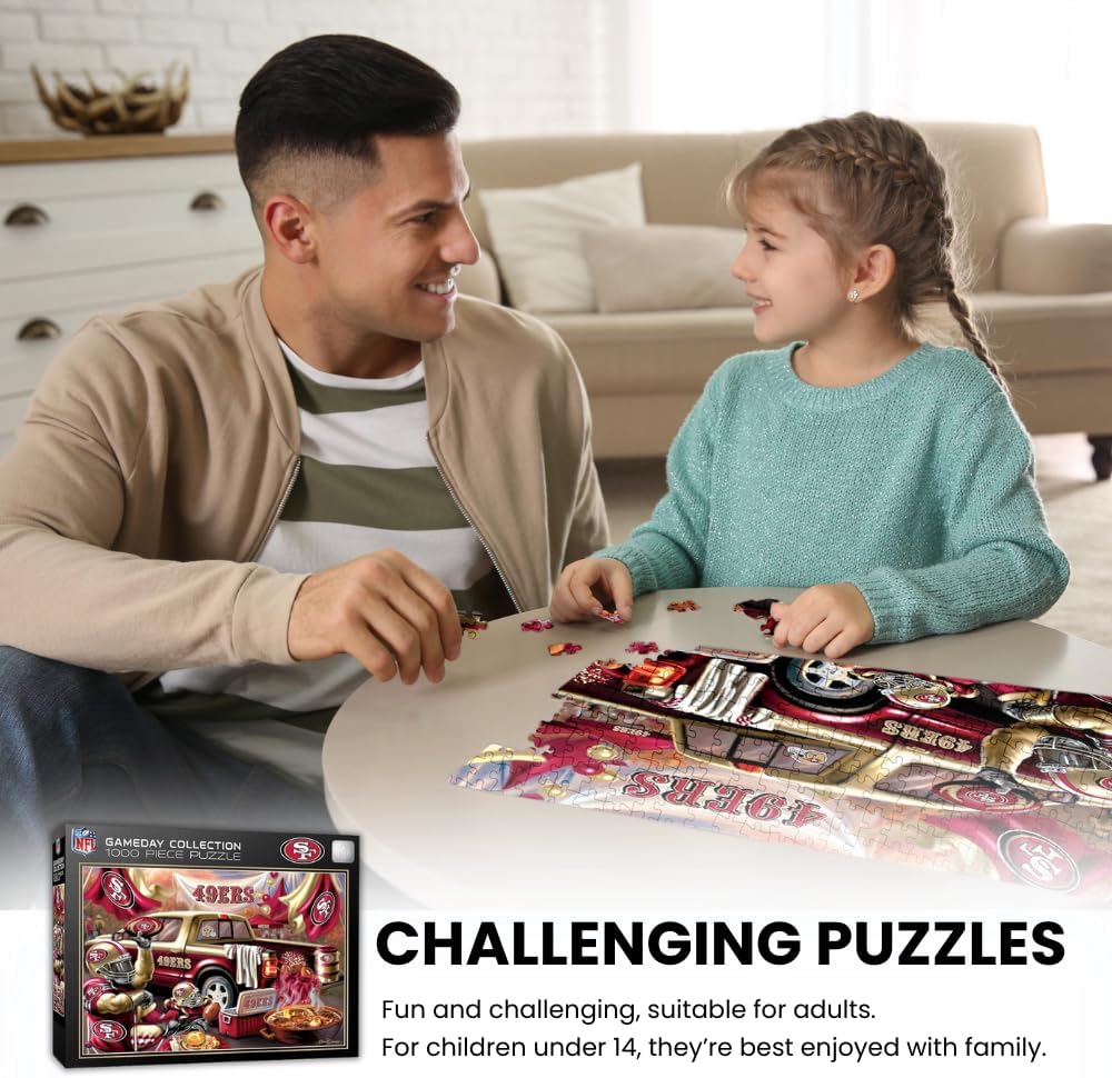 MasterPieces - 1000 Piece Jigsaw Puzzle, NFL Pittsburgh Steelers, Fun for Adults and Family, Non-Glare Finish, 19.25"x26.75"
