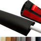 3.3ft Self Adhesive Floor Cord Cover,Heavy Duty Soft PVC Cable Protector and Extension Cord Hider,Cord Management System to Hide Wires on Floor,Cable Cavity:0.61" (W) x 0.32" (H) Black