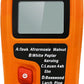 Digital Wood Moisture Meter Wood Humidity Tester Hygrometer Timber Damp Detector Large LCD Display (Orange)