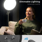 Aureday 12” Selfie Ring Light with Stand, Overall 79” Tall Ringlight Stands with Remotes and Phone Holder, Professional Floor Stand Light Ring for Video Recording/Live Stream/TikTok/Photography/Barber