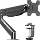 Suptek Monitor Mount Gas Spring Monitor Arm Desk Mount Fully Adjustable Fits 17 20 22 23 24 26 32 inch Monitors Weight Capacity up to 22 lbs