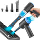 Air Duster - Computer Vacuum Cleaner - for Keyboard Cleaning - Cordless Canned Air - 110000RPM Powerful PC Cleaner(VC08)