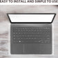 ABOOFAN Anti Cat Keyboard Cover Clear Acrylic Laptop Keyboard Protector Mechanical Dust Cover Computer Monitor Stand Case