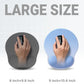 Ergonomic Mouse Pad Wrist Support, Comfortable Mouse Pad Wrist Rest, Relieve Wrist Pain Gel Mouse pad, Non-Slip Rubber Base Mousepad for Laptop, Computer(Gradient Blue)