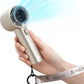 JISULIFE Handheld Fan Pro Series - Extreme Cooling Output: 1-100 Speed Scroll Wheel, Metal Body, Digital Display, 1.5H Fast Charge, 5000mAh-Portable Fan for Travel Outdoor, Gifts for Women Men(Brown)