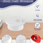 1-3/8 in. Hole Saw with 10PCS White Desk Grommet - Cable Management Kit for TV, Office, and Home Table - Hide Wires Behind Wall, TV Wall Cable Pass Through, Desk Cable Hole Covers