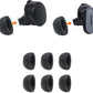 Comply Memory Foam Replacement Earbud Tips for Bose QuietComfort, Ultra, II | Ultimate Comfort, Secure Fit, Superior Noise Isolation | Black, Small (3 Pairs)