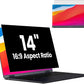 HD Laptop Privacy Screen 14 inch, Upgraded Laptop Privacy Screen for 16:9 Widescreen Removable Anti Glare Cover and Blue Light UV-Blocking Filter