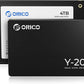 ORICO 4TB SATA SSD 2.5 Inch Internal Solid State Drive, Read Speed up to 500MB/s, SATA III 6Gbps for Desktop Laptop NAS DIY External Drive - Y20
