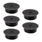 5 Pcs Desk Grommet 2-1/16" / 53 mm, Desk Hole Cover for Cables Black, Cable Grommet ABS Plastic, Desk Hole Grommet for Home & Office Pc, Detachable Cable Cord Organizer