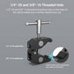 SMALLRIG Super Clamp w/ 1/4" and 3/8" Thread and 5.8 Inches Adjustable Friction Power Articulating Magic Arm with 1/4" Thread Screw for LCD Monitor/LED Lights - KBUM2730