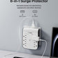 Belkin 6-Outlet Wall Surge Protector w/ 2 USB-A Ports, Wall-Mountable Surge Protector for Home, Office, Travel, Computer Desktop, Laptop, Phone Charger, & More - 900 Joules of Protection