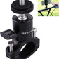PULUZ Camera Handlebar Mount for Gopro Bike Motorcycle Mount, Aluminum Bicycle Camera Adapter Mount Holder for GoPro Hero 12/11/10/9/8/7 All Model/DJI OSMO Action Camera Accessories