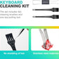 3-Piece Keycap & Switch Puller Tool Kit – Durable Stainless Steel Mechanical Keyboard Keycap Remover with Cleaning Brush (Anti-Rust Design, Ideal for DIY & Maintenance)