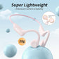 CXK Bone Conduction Earbuds,Open Ear Headphones Bluetooth 5.3, Wireless Headphones 8H Playtime, IPX6 Waterproof Sport Headphones for Sports, Peach