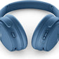 Bose QuietComfort Bluetooth Headphones, Wireless Headphones with Active Over Ear Noise Cancelling and Mic, Deep Bass, Up to 24 Hours of Playtime, Blue Dusk - Limited Edition Color