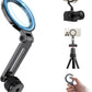 Ulanzi MA07 Magnetic Phone Tripod Mount for Magsafe, Aluminum Camera Phone Mount with 1/4" Screw, Cold Shoe Magnetic Tripod for Camera, Copatibale with iPhone 17/16/15/14/13/12 Series