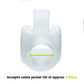 trueCABLE RJ45 Strain Relief Boots, 7.5mm Slip-On PVC Plug Cover, Transparent, 100 Pieces