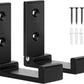 OHIYO Folding Wall Hook 2PCS Folding Coat Hooks for Hanging Heavy Duty Coat & Bag & Backpack & Hat & Headphone Foldable Coat Hooks Wall Mounted Saves Space (Black)