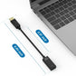 4K DisplayPort to HDMI Adapter, 1PCS Gold-Plated Uni-Directional DisplayPort PC to HDMI Screen Converter (Male to Female), Supports 3840x2160@30Hz