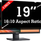 [2 Pack] 19 Inch Privacy Screen Filter for Widescreen 16:10 Monitor | Privacy Shield | Anti-Glare | Anti-Blue light Protector | Eye Protection | Computer Security Private Filter