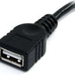 StarTech.com 3 ft Black USB 2.0 Extension Cable A to A - M/F - 3 ft USB A to A Cord (USBEXTAA3BK)