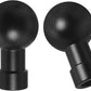 2PCS Ball Head to 1/4 Female Photo Bracket Conversion Accessories Aluminium Alloy 17mm Direct Broadcast Bracket Accessories Mobile Phone Mounting Bracket for Camera Mobile Phone GPS