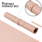 Large Cork Desk Mat - 47.2"x 17" Desk Pad for Office and Home - Ideal for Large Mouse Pad and Desk Mats on Top of Desks(Pink)