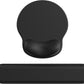 Ergonomic Mouse Pad Wrist Support Set, Memory Foam Keyboard Wrist Rest Set, Ergonomic Keyboard Pad, Non-Slip Base Mousepad（Black Set）