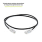 TRUECABLE Cat6 Component Rated Patch Cable, Unshielded (U/UTP), 3ft, Black, 28AWG Solid Copper, Snagless 10G High-Speed Ethernet Cable, PoE++ 4PPoE 100W, UL Listed, RoHS-3, 1 Pack
