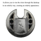 HAHIYO 2Pcs 1.38Inch/35mm Bronze Zinc Alloy Desk Grommet Wire Grommet Cable Management Cord Hole Cover Desk Wire Hole Insert Wire Organizer for Computer Office Home School Equipment Systems