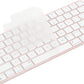 Keyboard Cover for New M4 iMac Magic Keyboard (Model A3118/A2449, Touch ID Version, w/o Numeric Key) - Ultra Thin, Protective and Clear Keyboard Cover Protector Skin