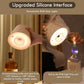 WILIT Wireless Lamp Shades for Table Lamps, 3-Level Brightness Wine Bottles Lamp, Cute Desk Lamps for Bar Decor with RGB Lights for Room, Rechargeable Light, Modern Decorative Lamp, Gifts for Women