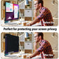 Magnetic Hanging Computer Privacy Screen Filter for 27 Inch, Removable Aluminum Alloy Privacy Shield for 16:9 Widescreen Monitor, Eye Protection Blue Light Filter