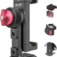 ULANZI ST-27 Phone Tripod Mount, 360° Metal Phone Holder for Tripod w 3 Cold Shoes & Arca Port, Versatile Smartphone Adapter for iPhone 17 16, Desktop Tripods, and Live Streaming/Vlogging Setup