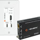 J-Tech Digital 4K HDMI & USB C Extender Over Single Cat5 5e 6 7 Cable, Up to 164ft Wall Plate Over Ethernet HDR Dolby Vision USB-C Charging Port, PoC, IR, Auto-Switch [JTECH-EXW30]