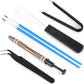 YIMAGUJRX RUNJRX Keyboard Lube Kit with Tweezers,Keycap Puller,Switch Puller,4-Claw Grabber,Lube Pen for Custom Keyboard, Keyboard Lube Tools