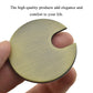 HAHIYO 2Pcs 1.38Inch/35mm Bronze Zinc Alloy Desk Grommet Wire Grommet Cable Management Cord Hole Cover Desk Wire Hole Insert Wire Organizer for Computer Office Home School Equipment Systems