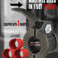 Barbell Clips 1 Inch Quick Release Weight Clamps 0.9-1.18inch Multi-Size Adjustable Olympic Clamps for Bars