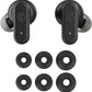Skullcandy Dime 3 Wireless Earbuds, Bluetooth Headphones, Noise Isolating Fit, Up to 20 Hours Battery, Microphone for iPhone Android, Easy Carry with Integrated Lanyard - True Black