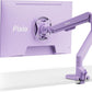 Pixio PS1S Wave Purple Single Monitor Arm Stand Desk Mount - Fits up to 32 inches Monitors and up to 19.8lbs. VESA Compatibility and Integrated Cable Management