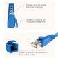 CableCreation RJ45 Ethernet Network Cable Strain Relief Boot 50-Pack Fits CAT5 CAT5E CAT6 CAT6A, RJ45 Color Coded Cable Connector Plug Cover for Various Diameter LAN Cable, Blue