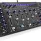 Pyle 6 Channel Mixer DJ Controller with Bluetooth, Professional Sound Digital Mixing System with LED Illumination, Slider Controls, Speed Control, 10 Band Equalizer 5U Rack Mount System - PYD1964B.5