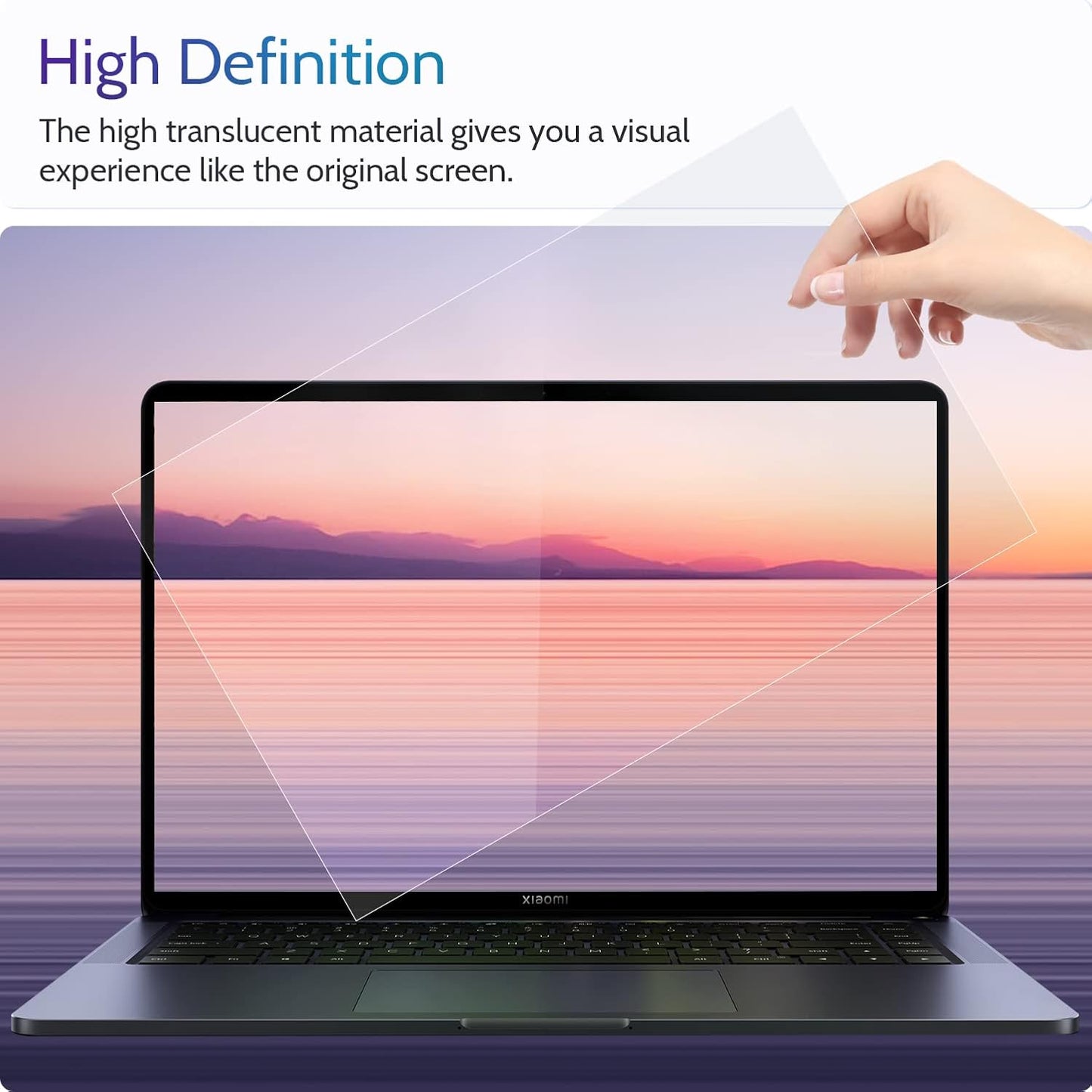 3 Pcs Anti Blue Light Screen Protector for Laptop 13.4"/13.3" 16:10, 13In Computer Monitor Glare Filter UV Blocker Shield Cover Eye Protection Film